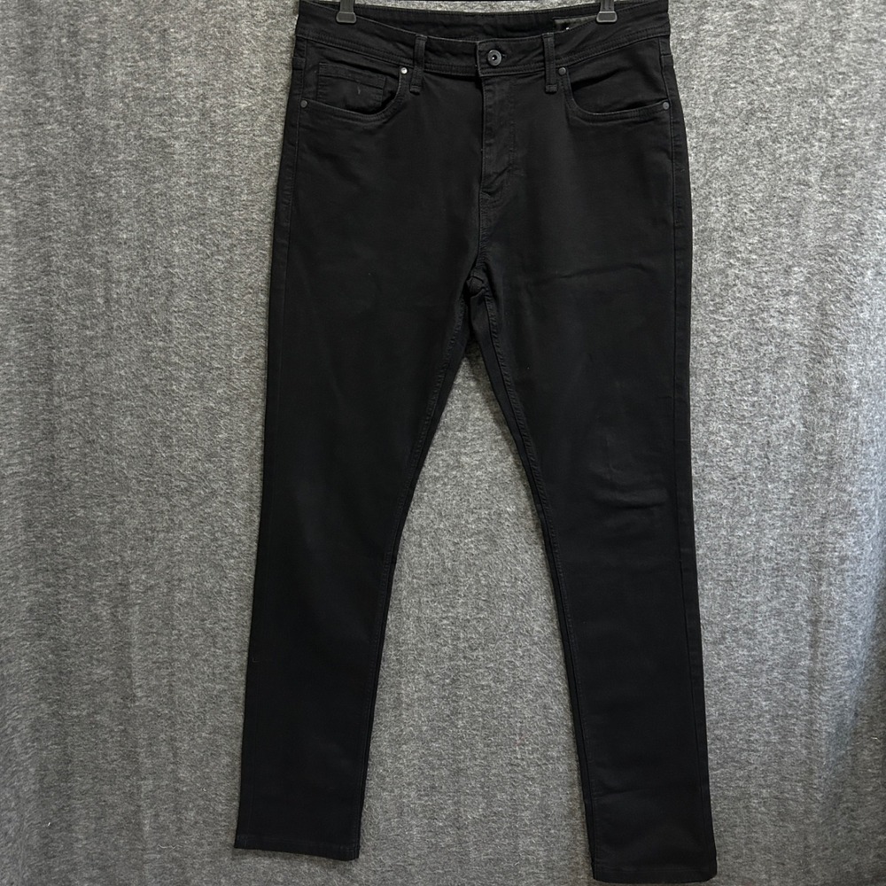 The Perfect Jean NYC Slim Fit Jeans Mens 35x36 Black Stretch Denim